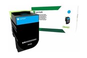Inkt, toner en verbruiksartikelen - Lexmark 802XC - Lasertoner Cyaan - 80C2XC0