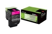 Inkt, toner en verbruiksartikelen - Lexmark 80C20M0 / 802M Retourprogramma Toner - Lasertoner Magenta - 80C20M0