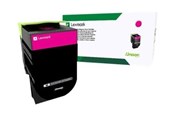 Inkt, toner en verbruiksartikelen - Lexmark 80C2SM0 / 802SM Magenta Toner: "80C2SM0 / 802SM Magenta Tonercartridge - 80C2SM0