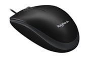 Muis - Logitech B100 Optical Muis - Zwart - Muis - Optisch - 3 knoppen - Zwart - 910-003357