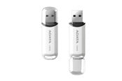 USB-stick - A-Data DashDrive C906 - Wit - 32GB - USB-stick - AC906-32G-RWH