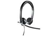Headphones/Headsets - Logitech H650e USB Headset Stereo Black - 981-000519