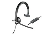 Headphones/Headsets - Logitech USB Headset Mono H650e - Black - 981-000514