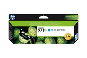 Inkt, toner en verbruiksartikelen - HP 971XL / CN626AE High Capacity Cyan Ink - Inktpatroon Cyaan - CN626AE