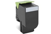 Inkt, toner en verbruiksartikelen - Lexmark 80C2SKE Zwart Toner - Lasertoner Zwart - 80C2SKE