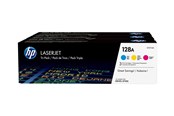 Inkt, toner en verbruiksartikelen - HP 128A / CF371AM 3-Pack (Yellow Cyaan Magenta) Toner - Lasertoner Colour (cyan, magenta, yellow) - CF371AM