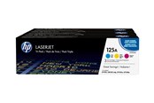 Inkt, toner en verbruiksartikelen - HP 125A / CF373AM 3-Pack Toner - Lasertoner Colour (cyan, magenta, yellow) - CF373AM