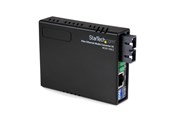 Repeater & zendontvanger - StarTech.com 10/100 Multi Mode Fiber Ethernet Media Converter SC 2 km - MCM110SC2EU