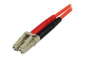 Netwerk - kabel - StarTech.com Multimode 50/125 Duplex Fiber Patch Cable LC - Oranje - 5m - 50FIBLCST5