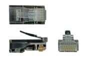 Netwerk - kabel - StarTech.com Cat5e RJ45 Stranded Modular Plug Connectors - 0cm - CRJ4550PK