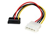 Voedingskabel (intern) - StarTech.com 4 Pin Molex Aan Left Angle SATA-voeding Cable AV / multimedia paneel - SATAPOWADPL