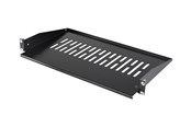 Rackkoffers - Deltaco 19-FH16 - 1U Fixed Shelf - 19-FH16