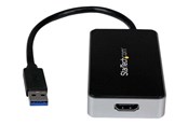 Beelscherm- en tv-kabel - StarTech.com USB 3.0 to HDMI External Video Card Adapter with 1-Port USB Hub ekstern videoadapter - USB32HDEH