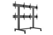 Muurbevestigingen, AV-bevestigingen & AV-meubels - Multibrackets M Public Video Wall Stand 4-Screens 40-55" Black - Max 160 kg - recommended for 55" - 7350022739710
