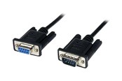 Parallelle / seriële kabel - StarTech.com DB9 RS232 Serial Null Modem Cable F/M - SCNM9FM1MBK