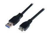 USB-kabel - StarTech.com Certified SuperSpeed USB 3.0 A Aan Micro B Cable - USB3CAUB1M