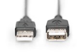 USB-kabel - DIGITUS USB 2.0 Extension Cable - 1.8m - AK-300200-018-S