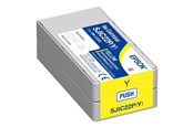 Inkt, toner en verbruiksartikelen - Epson SJIC22P(Y) - Yellow ink - Inktpatroon Geel - C33S020604