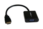 Beelscherm- en tv-kabel - StarTech.com HDMI Aan VGA AV / multimedia paneel Converter for PC / Laptop / Ultrabook Video Transformer - HD2VGAE2