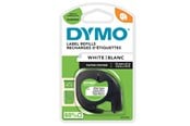 Papier, fotopapier en etiketten - DYMO LT Papier Labels for LetraTag Label Makers Wit Labels 12mm x 4m Roll Self-Adhesive - S0721510
