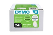 Papier, fotopapier en etiketten - DYMO ® LabelWriter 36mm X 89mm Large Address Labels (White) 24 Rolls X 260 Labels - S0722390