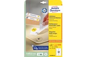 Papier, fotopapier en etiketten - Avery Removable labels white - L4743REV-25