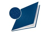 Schrijfblokken, formulieren en notitieboekjes - Leitz impressBIND covers Hard linen  7.0 mm Blue - -73910035