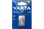 Batterij - VARTA Ultra. Lithium - 9V - 1-pack - 6122301401