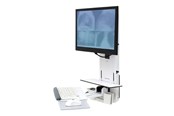 Monitorbevestiging - Ergotron StyleView Sit-Stand Vertical Lift Patient Room - 61-080-062