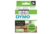 Papier, fotopapier en etiketten - DYMO D1 Labels Zwart Print on Wit 24mm x 7m Self-Adhesive Labels for LabelManager Label Printers Authentic - S0720930