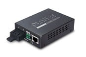 Repeater & zendontvanger - PLANET GT-802S 10/100/1000Base-T to 1000LX Gigabit Media Converter (SM SC 20km) - GT-802S