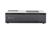 Case - SilverStone MILO ML05B - Case - Desktop slimline - Zwart - SST-ML05B USB 3.0