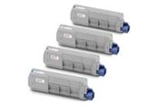 Inkt, toner en verbruiksartikelen - OKI MC7x0 - Laser Toner - Lasertoner Cyaan - 45396303