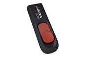 USB-stick - A-Data Classic Series C008 Capless - Zwart - 16GB - USB-stick - AC008-16G-RKD