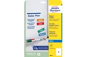 Papier, fotopapier en etiketten - Avery Magnets - J8867-5