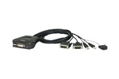 KVM Switch - ATEN CS22D USB DVI KVM-schakelaar - CS22D-AT