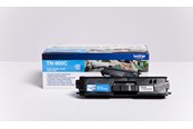 Inkt, toner en verbruiksartikelen - Brother TN900C x2 - Laser Toner - TN900CTWIN