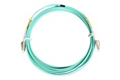 Netwerk - kabel - StarTech.com 10 Gb Aqua Multimode 50/125 Duplex LSZH Glasvezel Patchkabel LC-LC - A50FBLCLC3