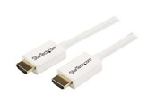 Beelscherm- en tv-kabel - StarTech.com HDMI - HDMI - 3m - Wit - HD3MM3MW
