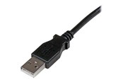 USB-kabel - StarTech.com USB 2.0 A Aan Left Angle B Cable - USBAB1ML
