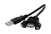 USB-kabel - StarTech.com Panel Mount USB Cable A to A - USBPNLAFAM3