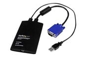 KVM Switch - StarTech.com KVM Console Aan Laptop USB 2.0 Portable Crash Cart AV / multimedia paneel with File Transfer - NOTECONS02