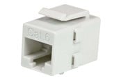 Netwerk - kabel - StarTech.com Cat 6 RJ45 Keystone Jack Netwerk Coupler - Wit - 0cm - C6KEYCOUPLWH