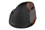 Muis - Evoluent VerticalMouse 4 Small Draadloos - Vertical mouse - Optisch - 6 knoppen - Bruin - VM4SW