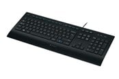 Toetsenbord - Logitech K280e Corded Toetsenbord - US - Toetsenbord - Engels (US international) - Zwart - 920-005217