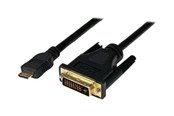 Beelscherm- en tv-kabel - StarTech.com Mini HDMI to DVI-D Cable - HDCDVIMM2M