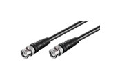Beelscherm- en tv-kabel - Pro Audio & Video BNC Cable - 2m - Zwart - 4040849500466