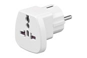 Voedingskabel (extern) - Pro Reisadapter Aan CEE7/7 - Wit - 4040849940262