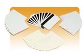 Papier, fotopapier en etiketten - Zebra PVC-kort med 3-Up afrivelige key-t - 104523-020