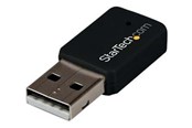 Netwerk-adapter (netwerkkaart, printserver, enz.) - StarTech.com USB 2.0 AC600 Mini Dual Band Wireless-AC Netwerk AV / multimedia paneel - USB433WACDB